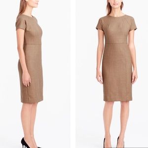 J. Crew Dolman Dress Double Serge Wool 4